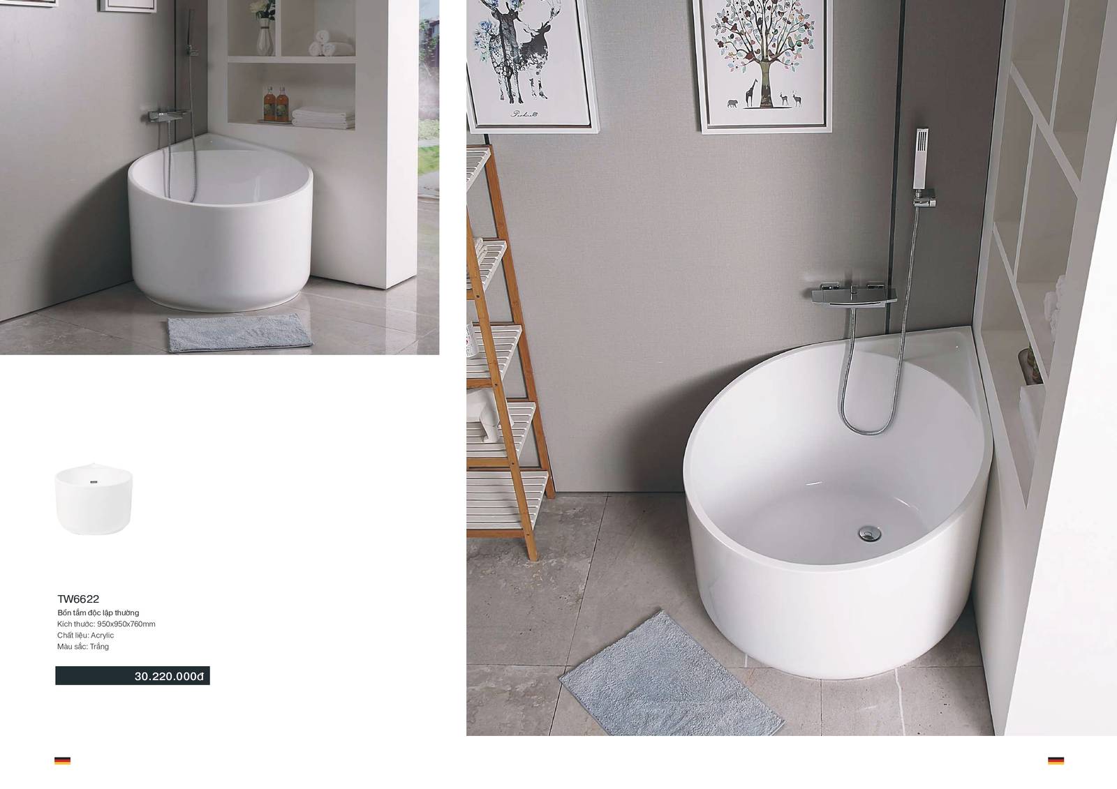 Thiết bị vệ sinh MUHLER Catalogue và Bảng giá mới nhất /Page 32